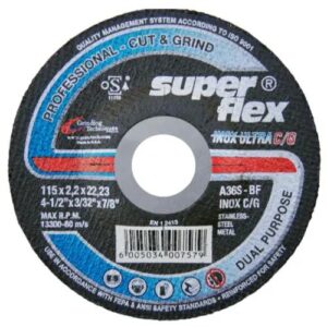 Superflex Inox Cut & Grind Disc 115 x 2.2 x 22.23