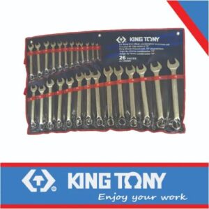 King Tony Spanner Set 26Pc Offset Combination 6 - 32mm