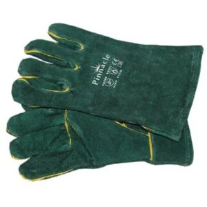 Pinnacle Glove Green Lined Wrist 2.5'' Premium