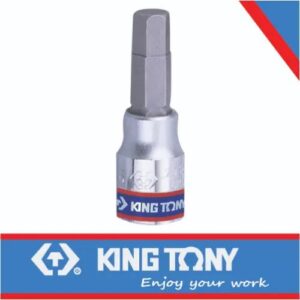 King Tony Socket 1/4" Drive Hex Bit 04 - 10mm