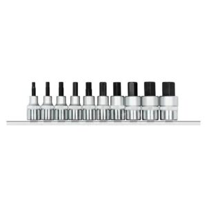 Gedore Red Socket Allen Key 1/2" Dr Set 10Pc