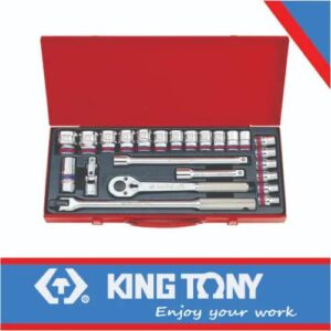 King Tony Socket Set 1/2" Dr 5/16 - 1 1/4" 24Pc
