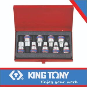 King Tony Allen Key Socket Set 1/2" Dr H3 - H14 9Pc