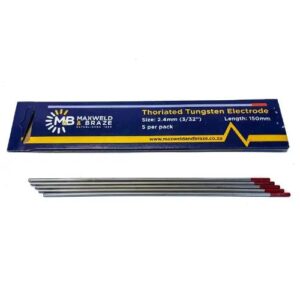 Maxweld Welding Tungsten Max-Tig Thoriated Red 2.4mm